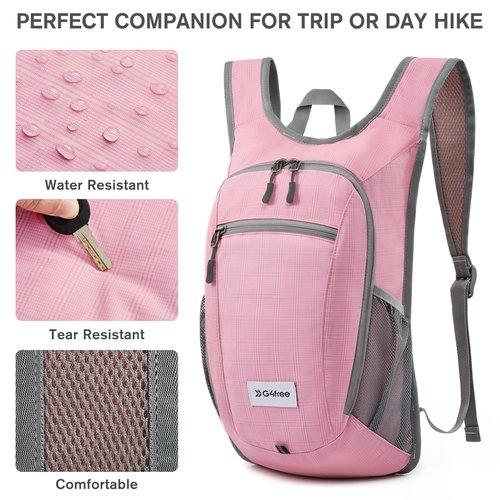 G4Free 10L/15L Hiking Backpack Lightweight Packable Hiking Daypack Small Travel Outdoor Foldable Shoulder Bag