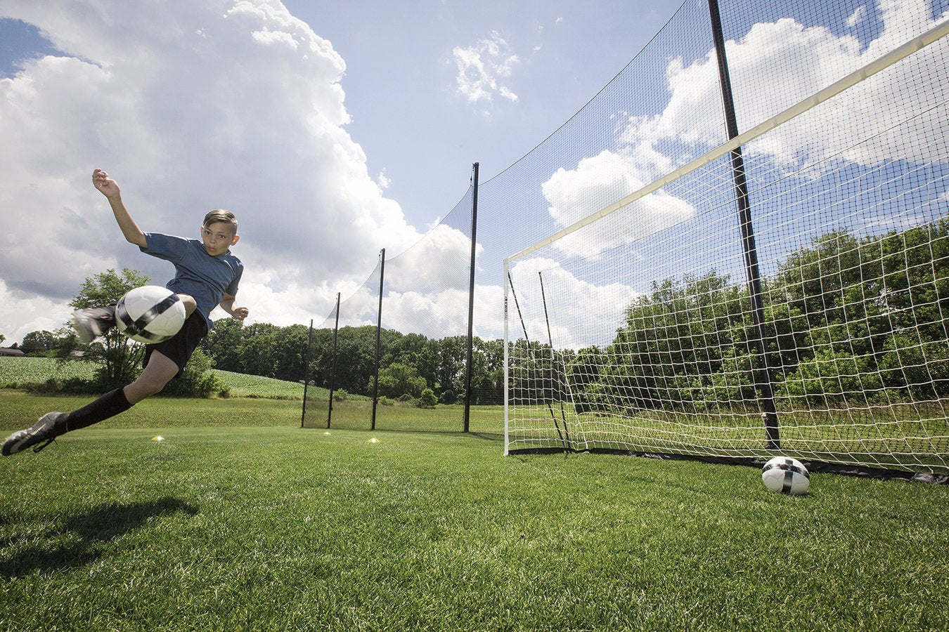 Kwik Goal Kwik Flex Soccer Goal, 6.5'H x 12'W