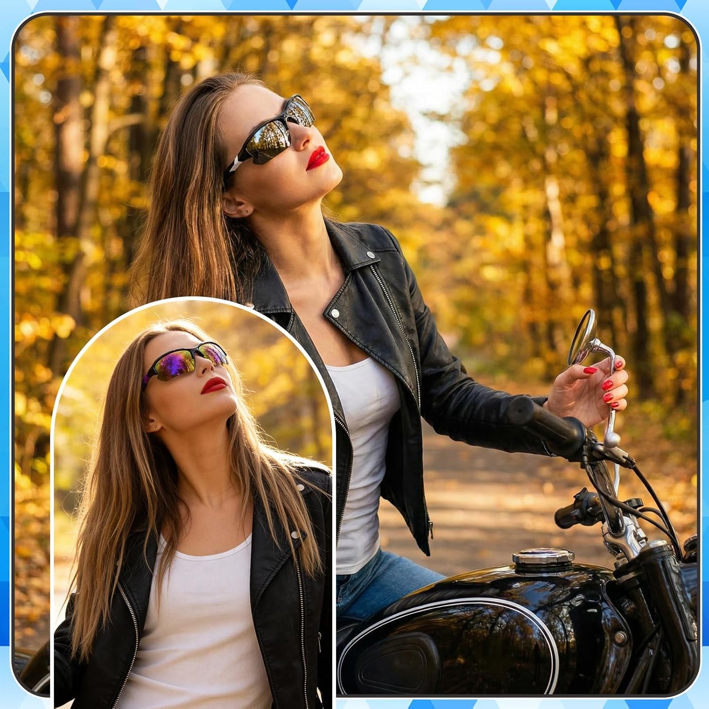 Skiennix Polarized Sports Sunglasses - UV Protection & Lightweight Wraparound Design | 4 Pack