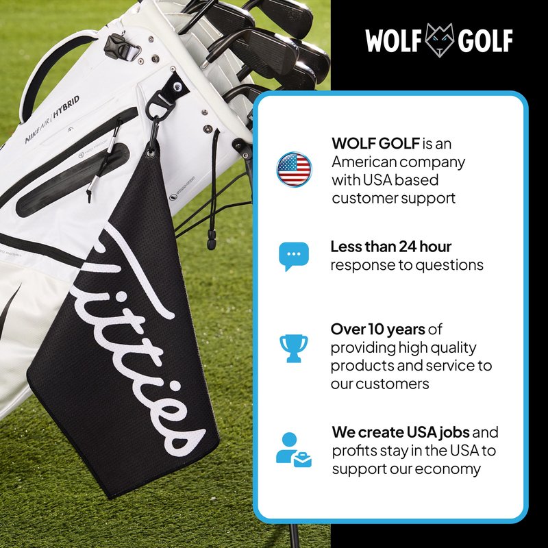 Funny Golf Towels - Golf Accessories for Men - Golf Gifts for Men