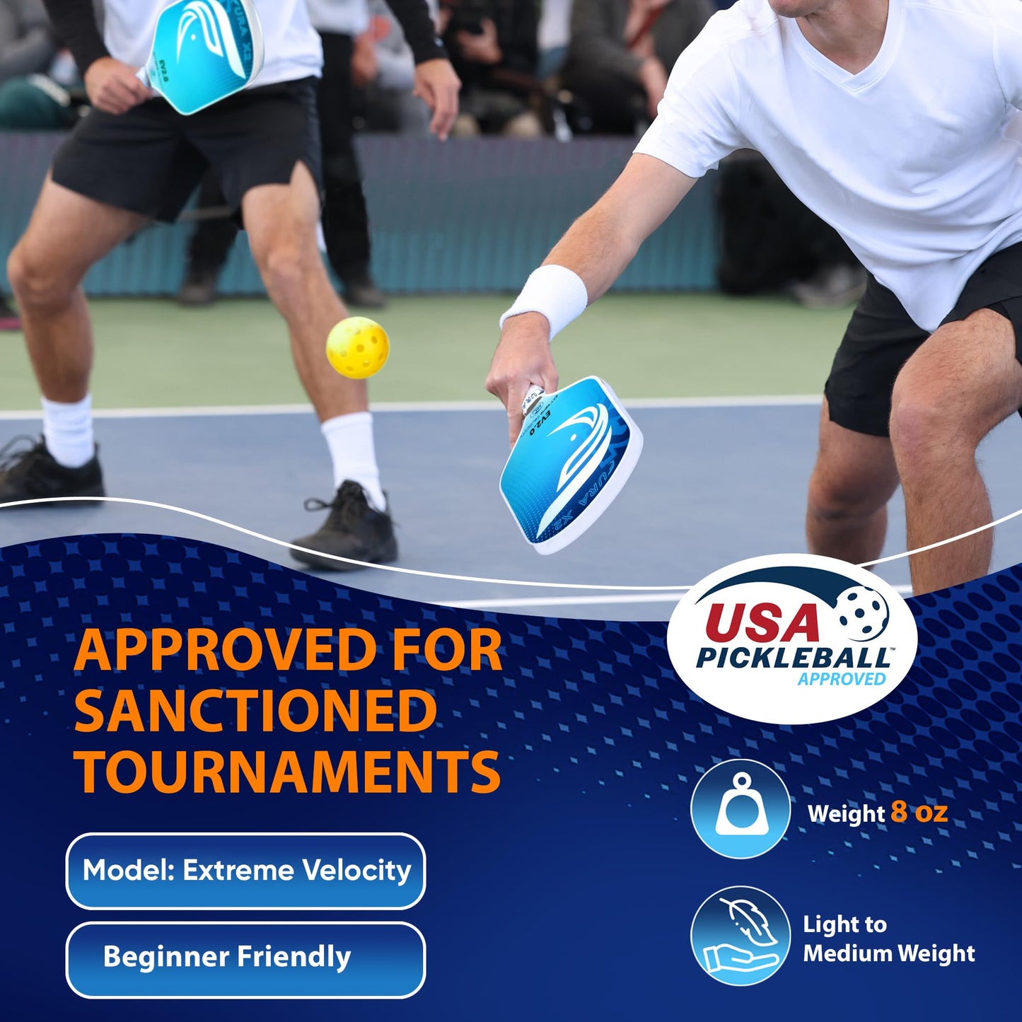 FURA Pickleball Paddle Set of 2 – USAPA Approved Lightweight Graphite Pickleball Rackets with 16mm Honeycomb Core & MaxGrit Spin Surface for Superior Spin & Control – Includes Bag, Balls & Grips