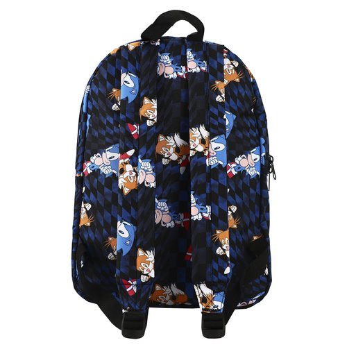Bioworld Sonic The Hedgehog Character Print Backpack