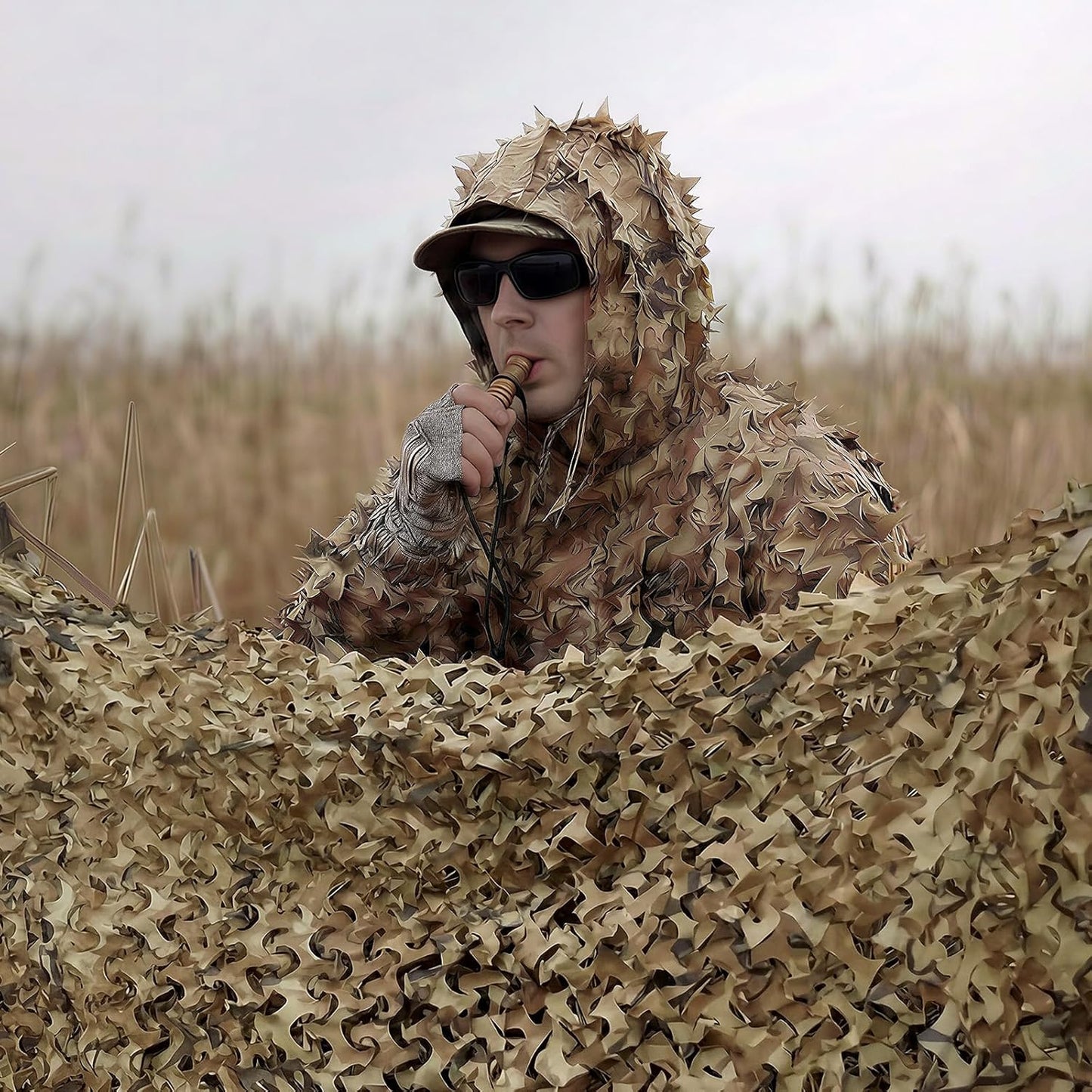 Sitong Camo Netting Roll - Versatile Hunting & Military Decoration | Sunshade, 10ft x 5ft