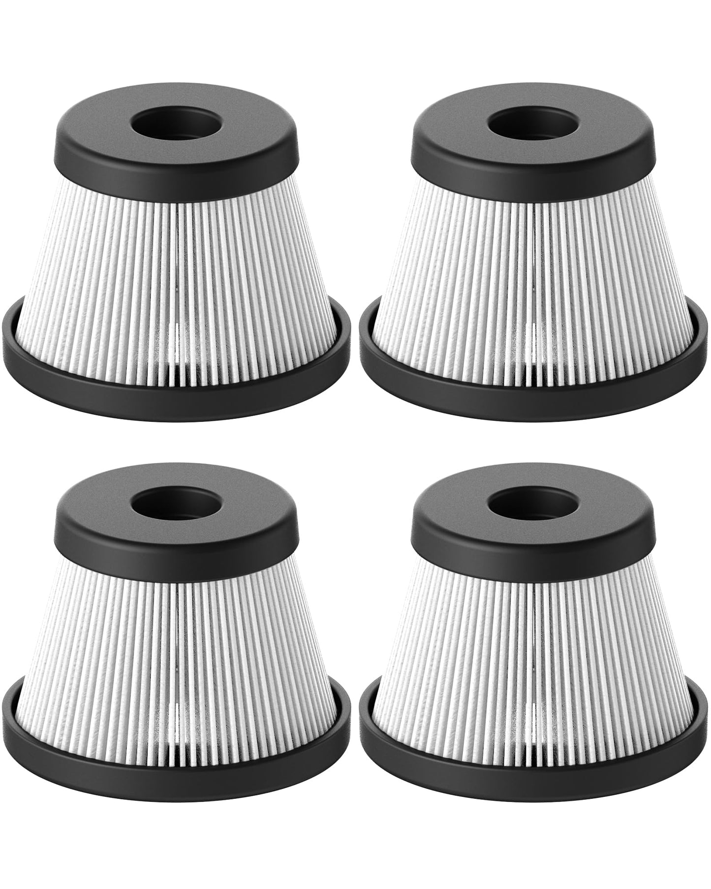 HOTO 4 PCS Filter Replacement for HOTO Compressed Air Capsule Only, Not for Autocare Air Duster