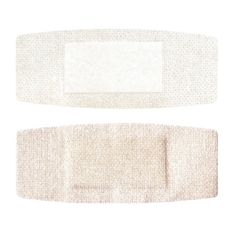 CareUs Silicone Adhesive Bandages Large Sizes for Sensitive Fragile Skin Flexible Fabric Latex Free Hypoallergenic Breathable XL Bandages for Adhesive Allergy Wounds, 32-Count Pack (8ct x 4)