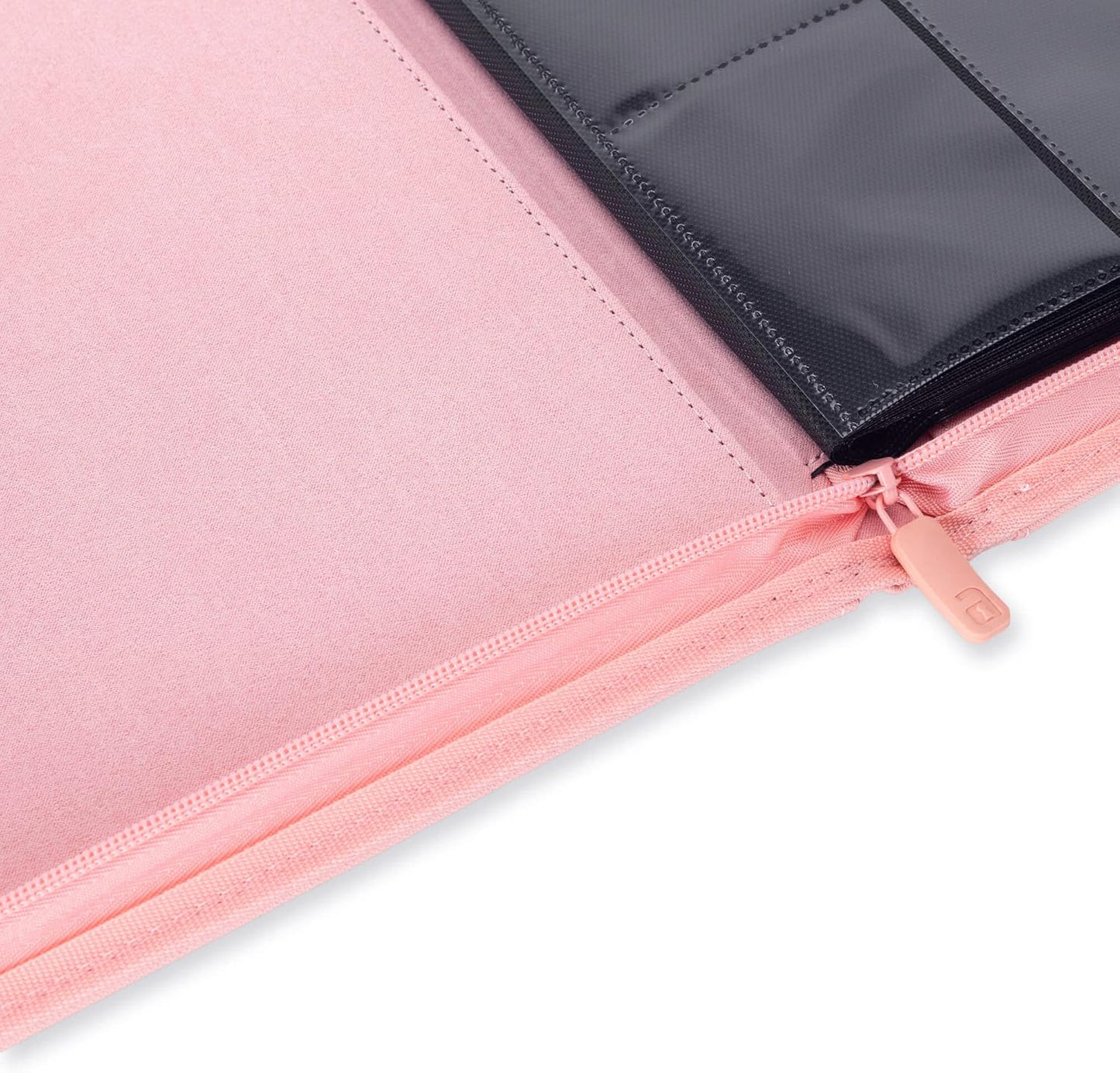 Vault X 9 Pocket Trading Card Binder - Premium Exo-Tec Material, Holds 360 Cards, Pink Color
