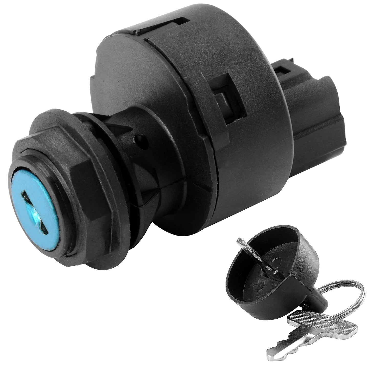 Roykaw Golf Cart Ignition Switch with 2 Keys Compatible with Yamaha G22/ G29/ Drive 2 Gas and Electric Models, 2 Positions-On/Off, OEM# JW1-H2510-00