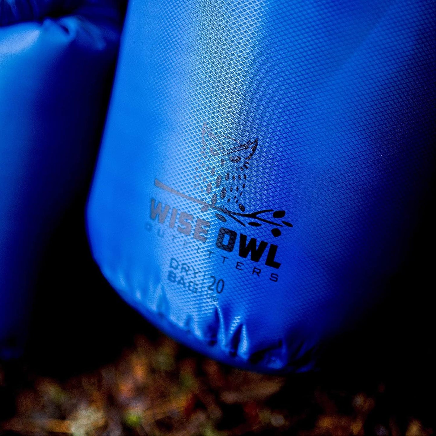 Wise Owl Outfitters Waterproof Dry Bag 3-Pack - Lightweight Airtight 5L/10L/20L for Kayaking, Travel & Hiking