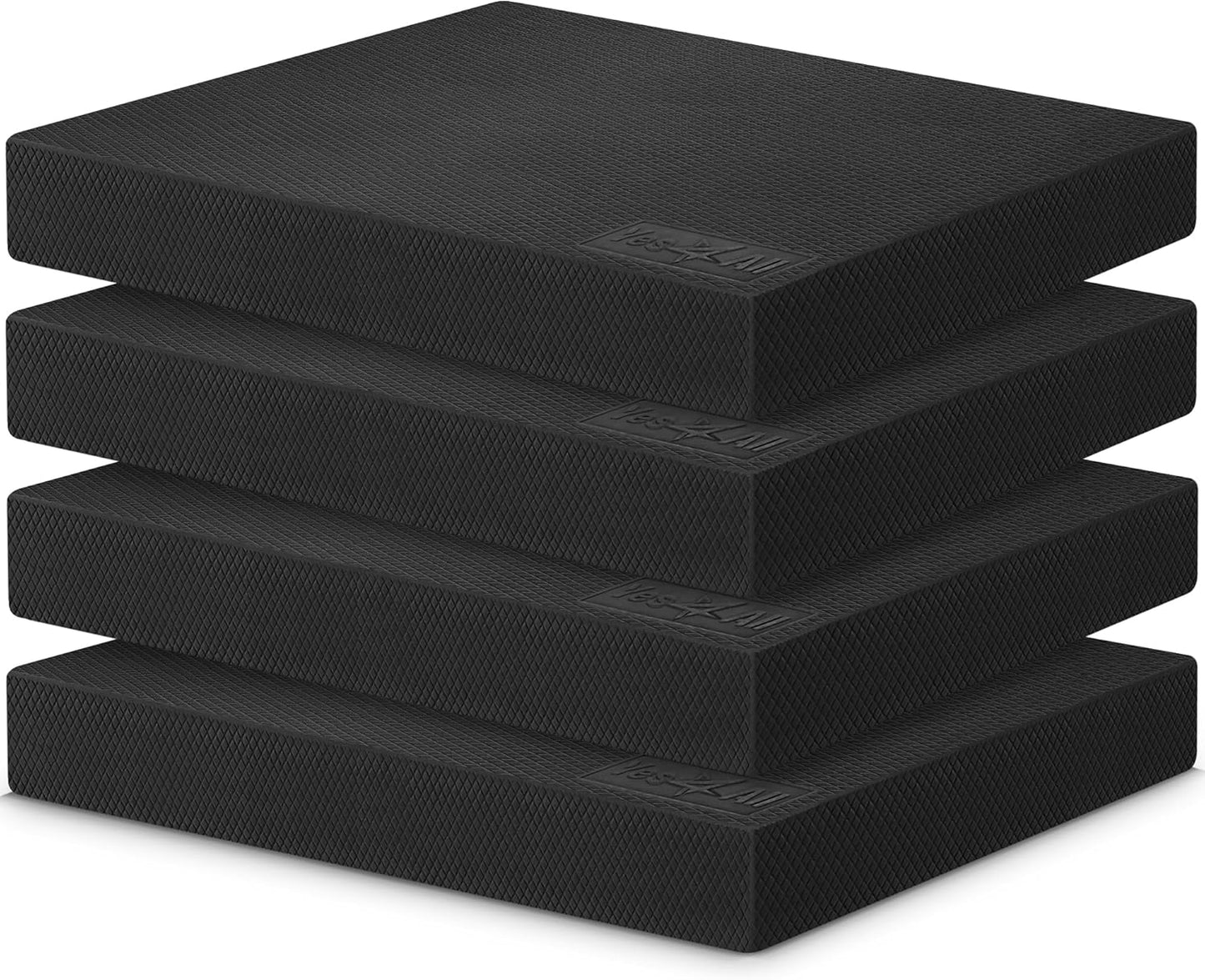Yes4All Balance Pad - Nonslip TPE Foam for Fitness & Yoga | Available in L, XL, XXL - Multicolor Options