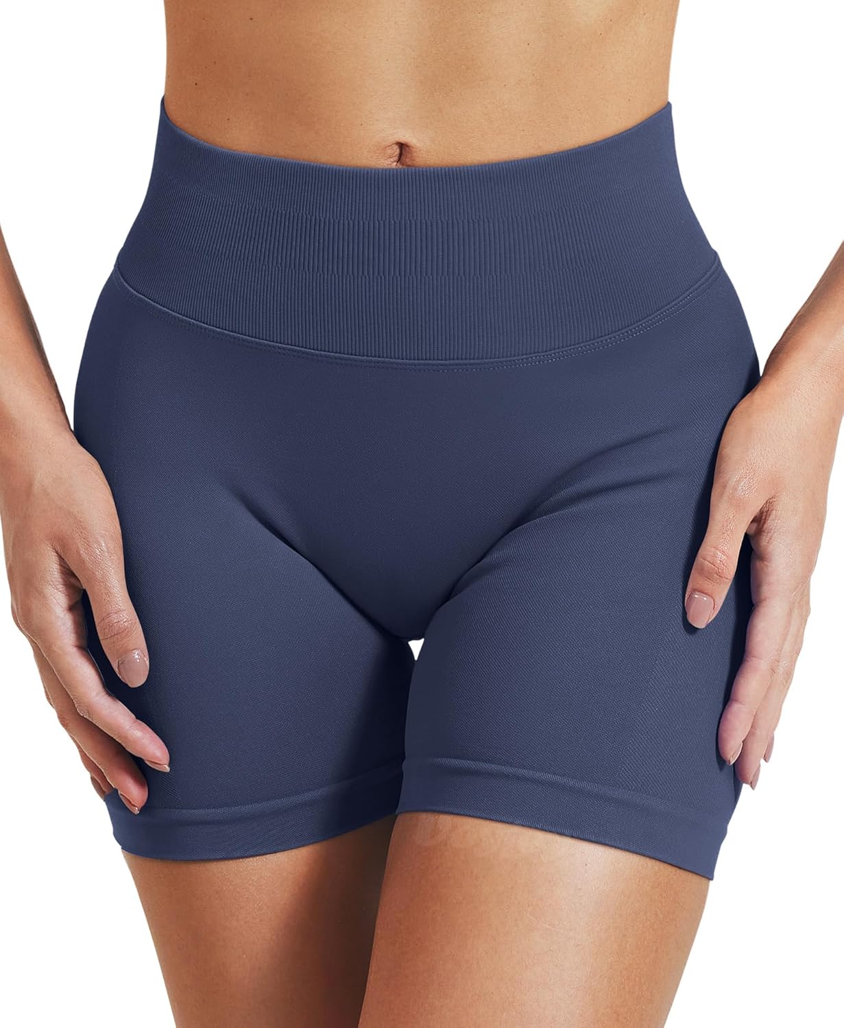 VOYJOY Women's Workout Shorts - Scrunch Butt Lifting Seamless Biker Shorts | 2.5"/3.6"/4.5"/6" Sizes