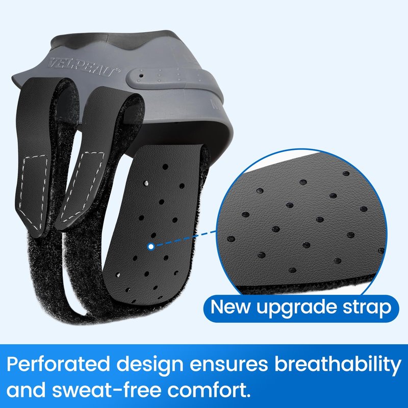 Velpeau CMC Thumb Brace for Osteoarthritis - with Shape-memory Restriction Splint, CMC Joint Stabilizer, Basal Thumb Arthritis Pain Relief and Support for Women and Men (Black, Left Hand, Medium)