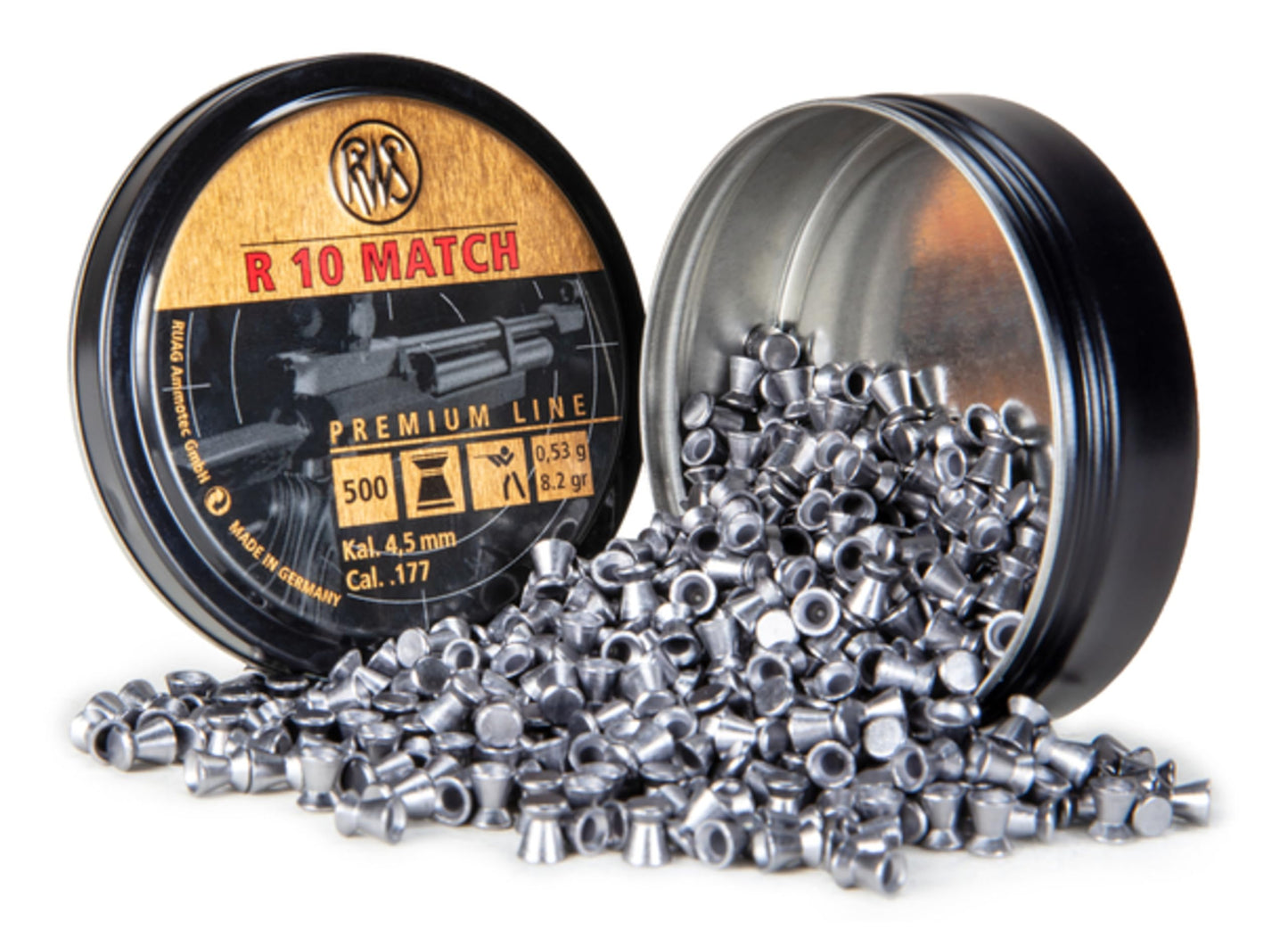 RWS 2315014 Competition Air Gun Pellets 8.2 Grain .177 Cal