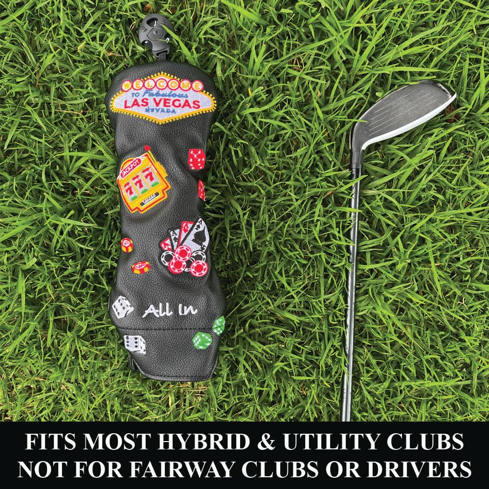 Las Vegas Embroidered Golf Headcover | Giggle Golf (for Hybrid)