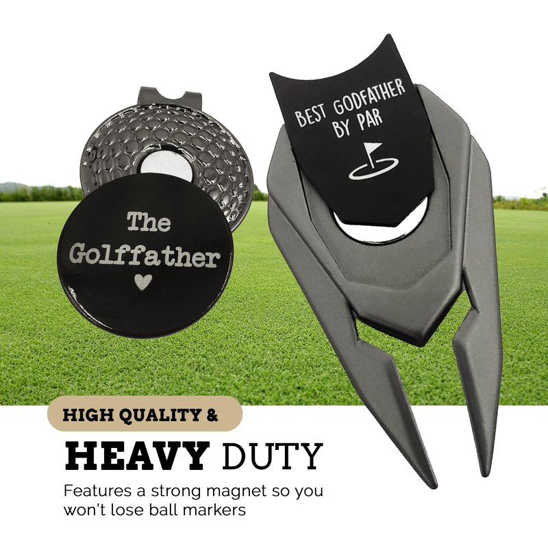 Godfather Gifts from Godchild, Godfather Gift, Will You be my Godparents Proposal Gift, God Parents Presents Proposal, God Father's Gift, Baptism Gifts for Godfather, Golf Accessories for Men Gift Set