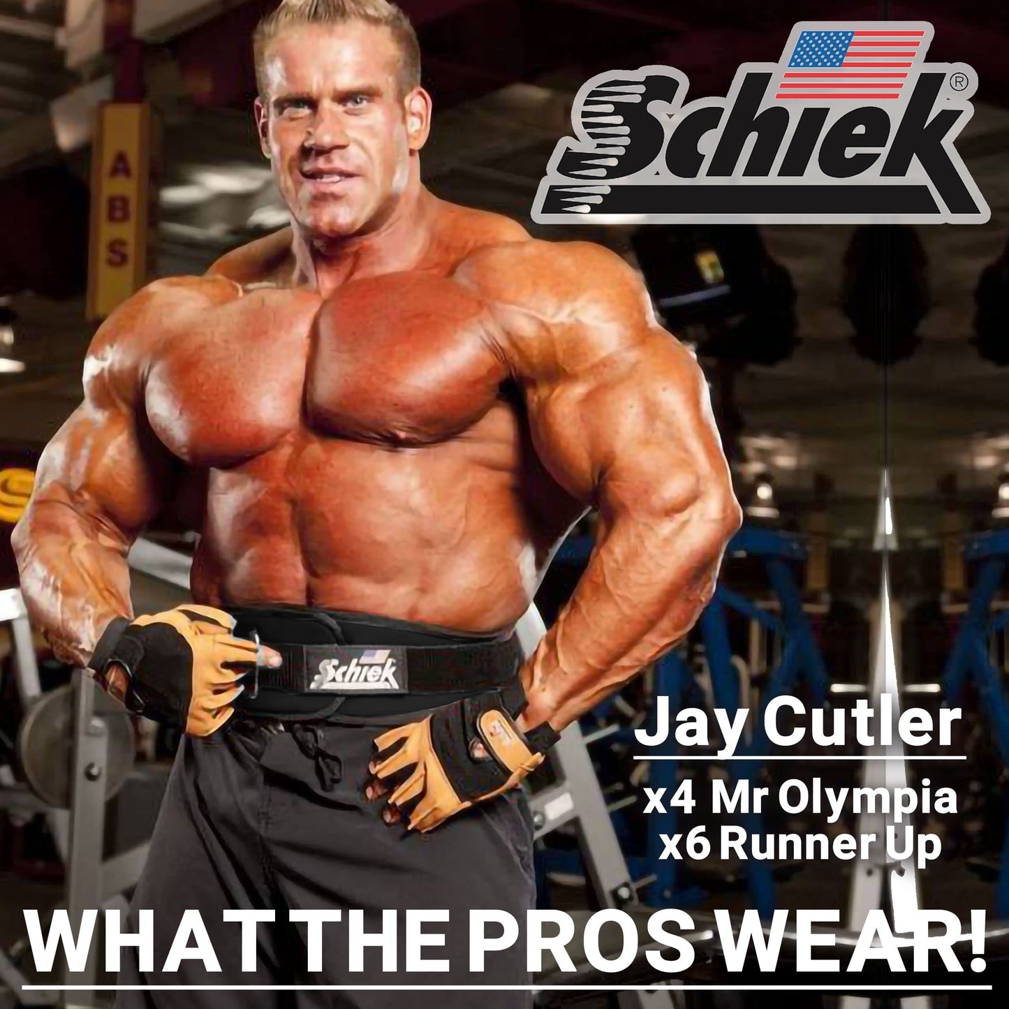 Schiek Sports 2006 Nylon 6 Inches Weight Lifting Belt - Support Belt for Power Lifting - Long Lasting