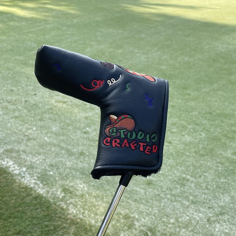 Studio Crafted Cinco De Mayo Sombrero Golf Blade Putter Headcover Magnetic Closure