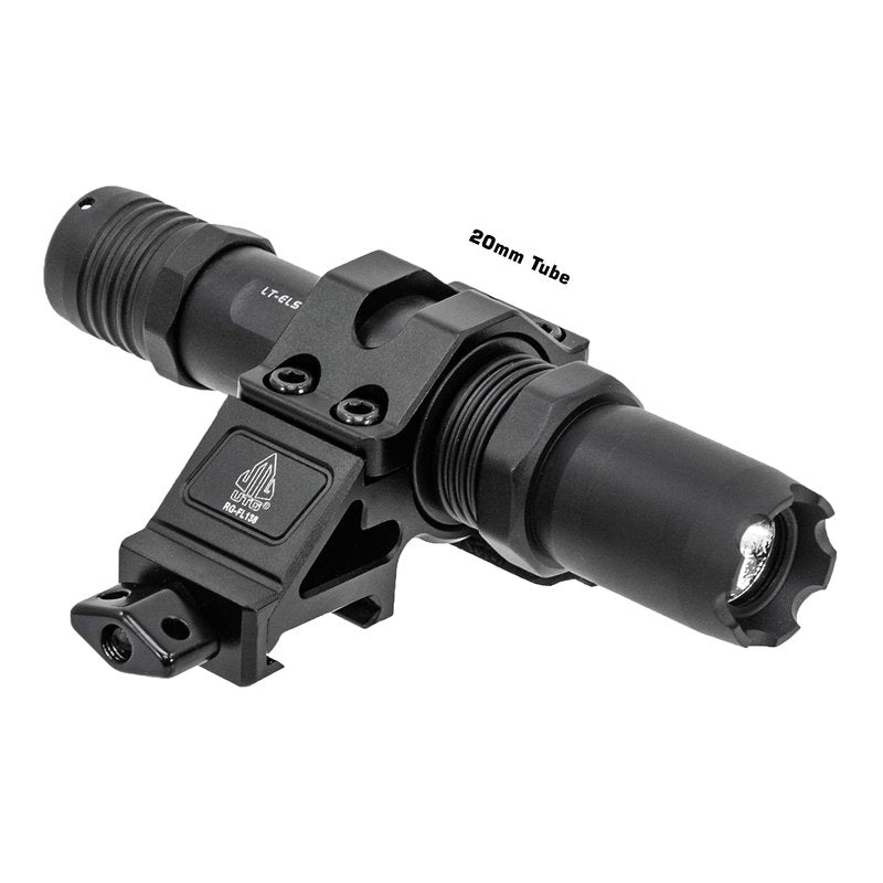 UTG Angled Offset Low Profile Ring Mount for Light Devices