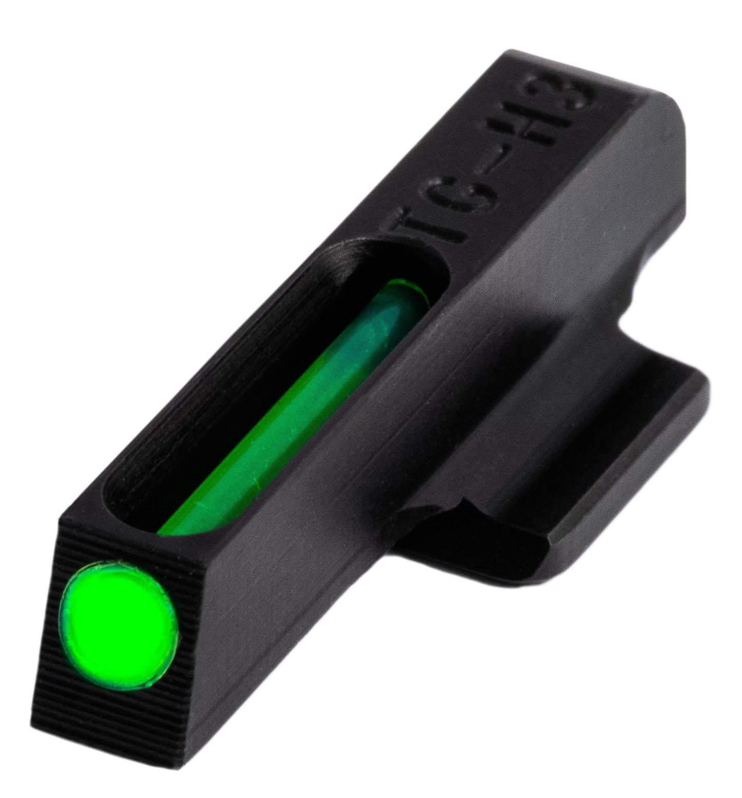 TRUGLO TFO Tritium & Fiber-Optic Handgun Sight Set, Durable Snag-Resistant Green Front & Green Rear Bright Night Sights, Compatible with Ruger LC9 / 9S / 380 Handguns