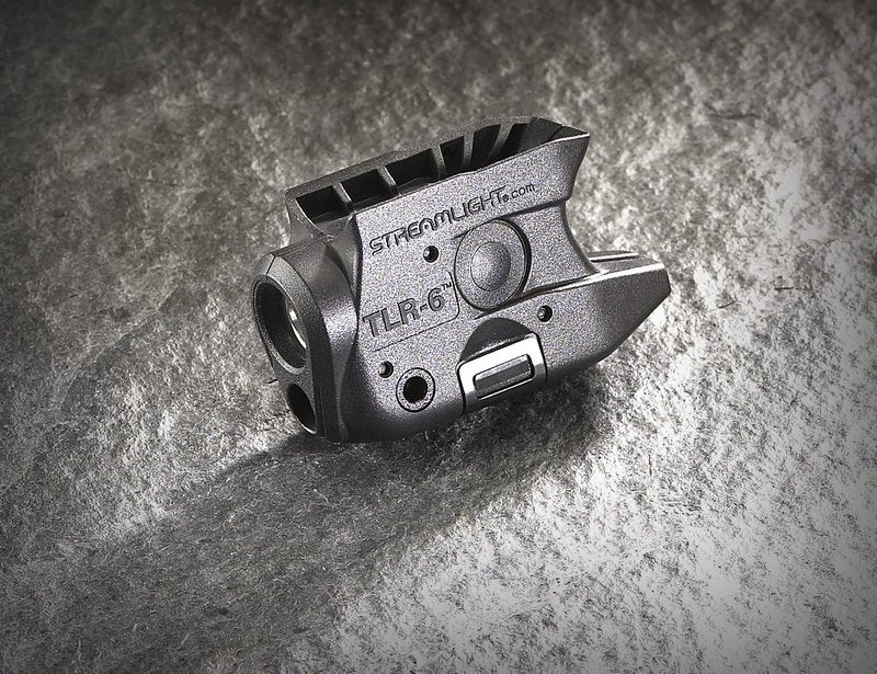 Streamlight 69274 TLR-6 100-Lumen Tactical Weapon Light with Integrated Red Aiming Laser Designed Exclusively and Solely for KAHR Arms CT9/CW9/CM9/CT40/CW40/CM40/TP9/P9/PM9/TP40/P40/PM40, Black