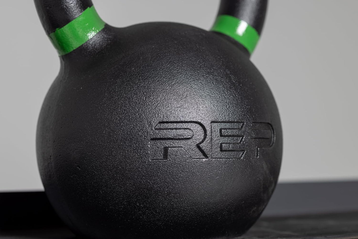 REP Fitness Single Kettlebells - Cast Iron Strength Training Weights | 5lb to 50lb Range for Home Gym