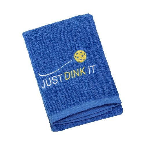LEVLO Funny Pickleball Lovers Gifts Just Dink it Towels for The Pickleball Player