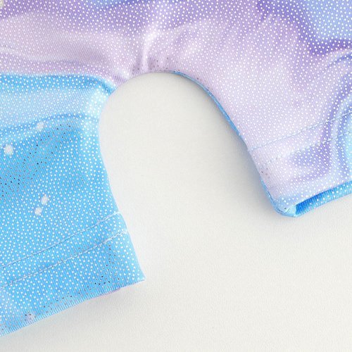 HOZIY Gymnastics Leotards - Sparkle Unicorn & Leopard Biketard for Girls | Comfortable Tumbling Outfit