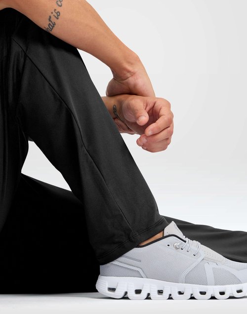 G Gradual Men's Sweatpants with Zipper Pockets Lightweight Athletic Workout Pants Soft Casual Lounge Sweat Pants for Mens(Black, XL)