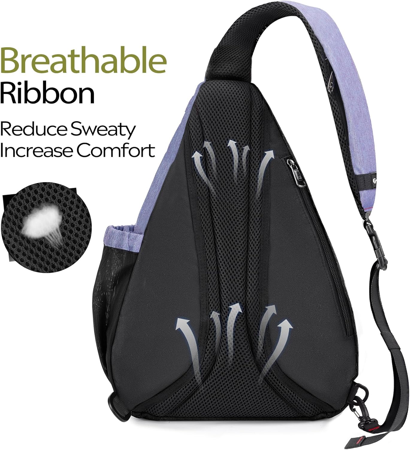 OutdoorMaster Sling Bag - Versatile Hiking Daypack | Crossbody Shoulder Backpack for Travel
