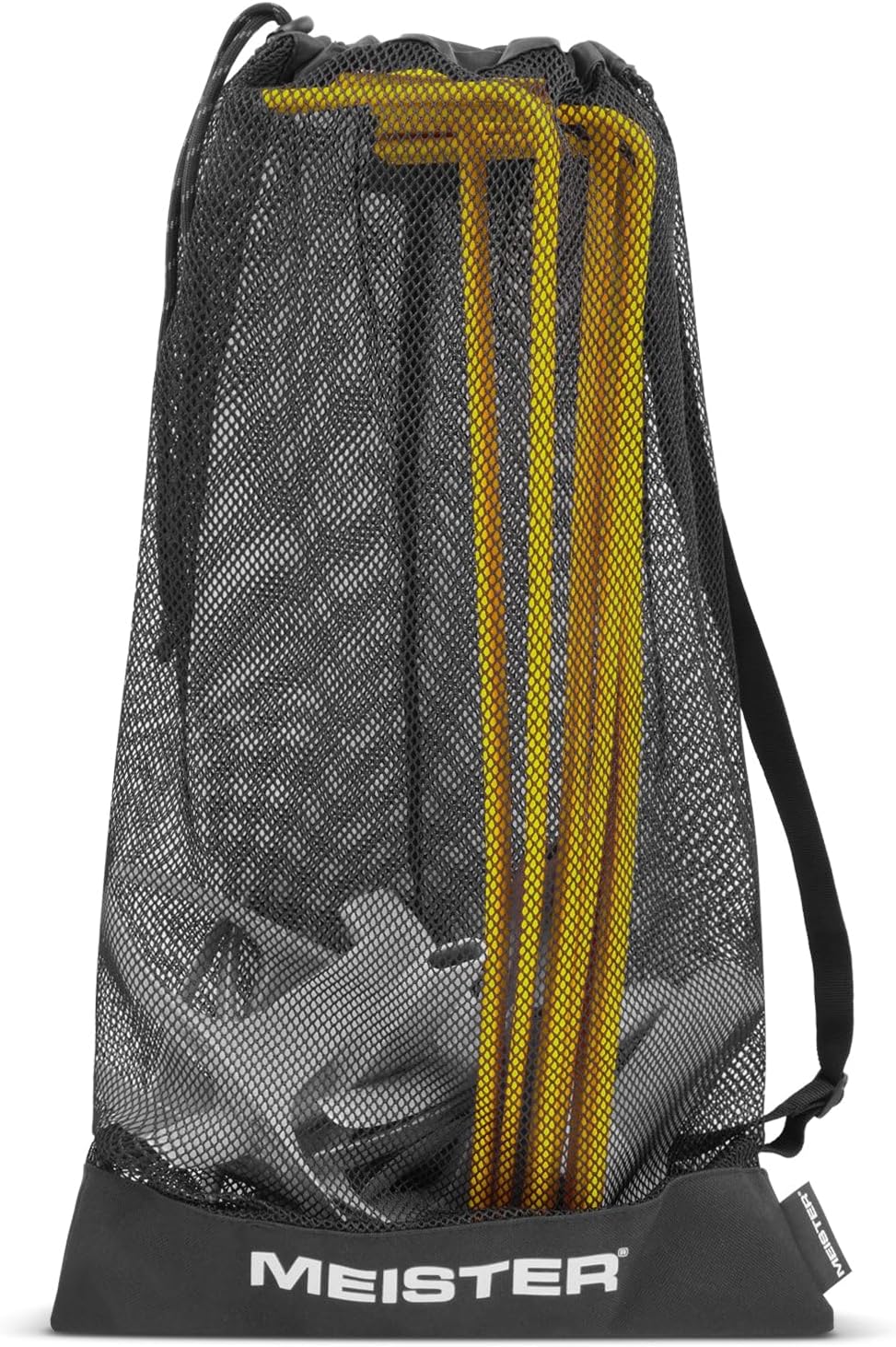 Meister ZoomFlex Agility Hurdles - Flex-Safe Modular Speed Training with Carry Bag