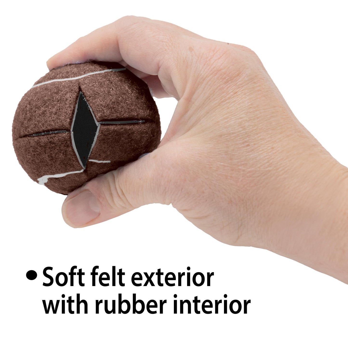 AMP Top Glides Precut Walker Tennis Ball Glides (Brown)