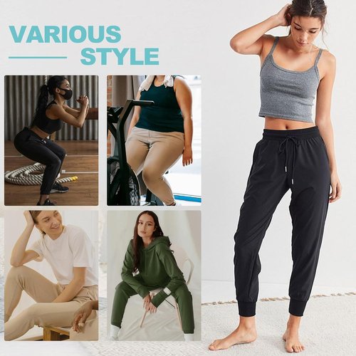 CAMPSNAIL Joggers for Women - Comfortable Sweatpants with Pockets for Yoga & Running