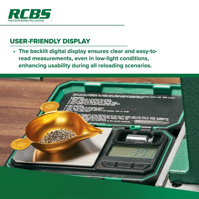 RCBS 1500 Grain Pocket Scale_98914, Green