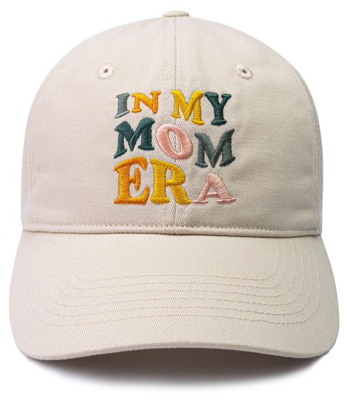in My Mom Era Hat, Hat Mother's Day Birthday Gifts for Mom from Daughter Son, Embroidered Baseball Hats for Women Cream