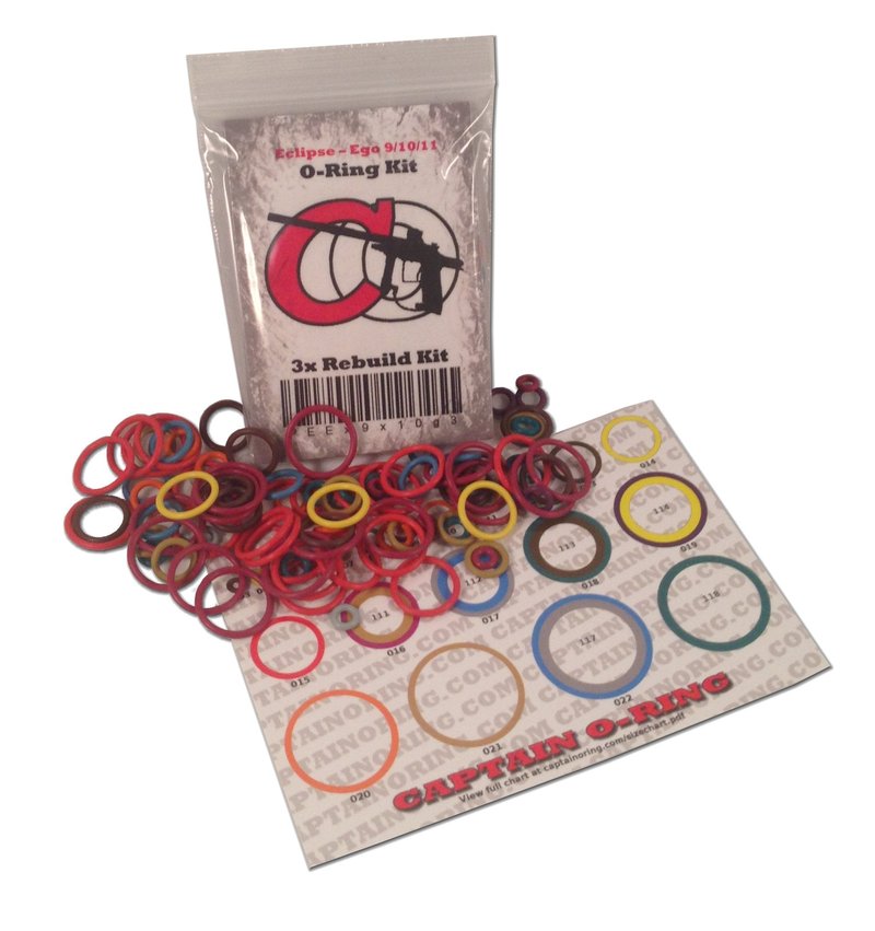 Proto PMR - Color Coded 3X Oring Rebuild Kit