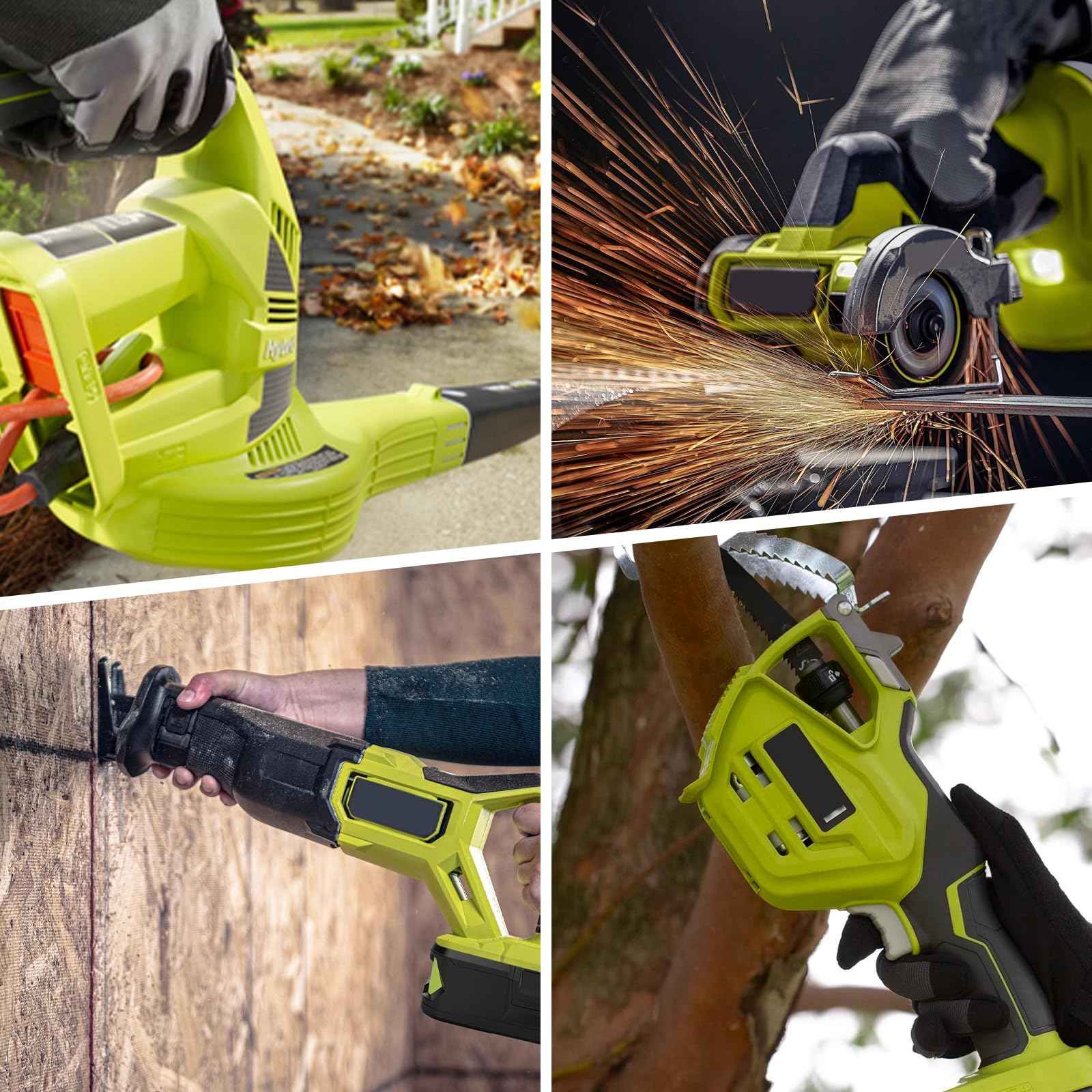 Upgraded 8000mAh P108 Replacement for Ryobi 18V 8.0Ah Battery Compatible with Ryobi 18V Battery P102 P103 P104 P105 P107 P190 P109 P190 P191 P122 Cordless Power Tools