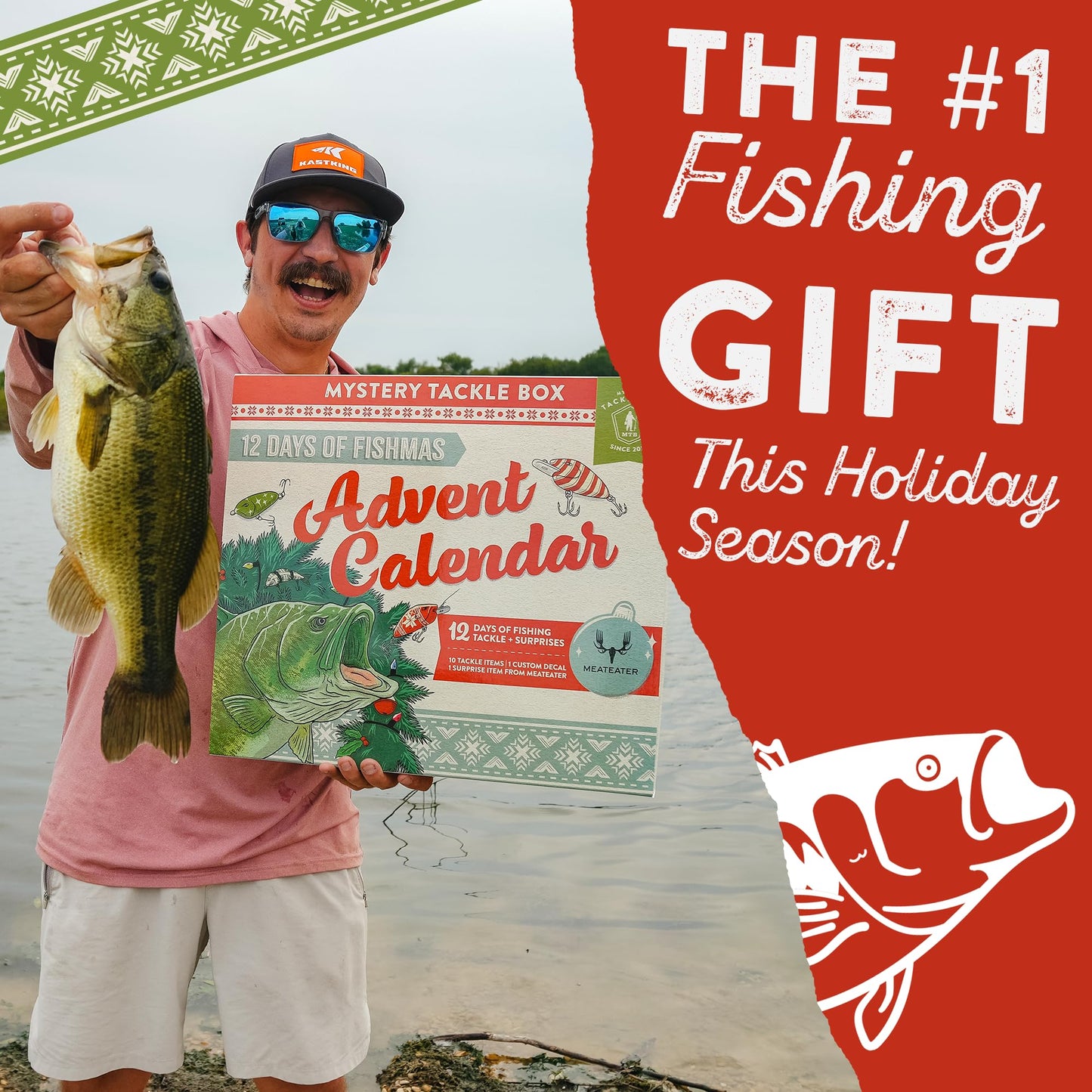 Catch Co Mystery Tackle Box 12 Days of Fishmas Advent Calendar