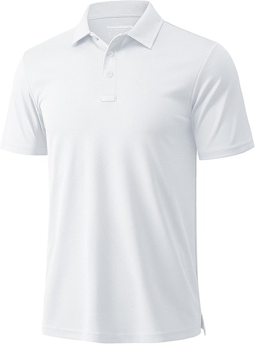 MAGCOMSEN Men's Golf Polo Shirts - Quick Dry, Moisture-Wicking, Short Sleeve Athletic Performance | Various Colors