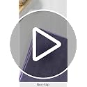 Non-Slip Microfiber Yoga Mat Towel - Heron Lilac, 68"x24"