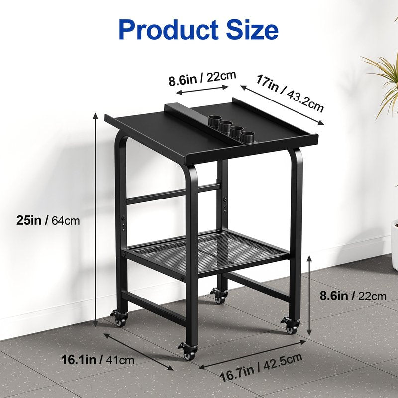 Dumbbell Stand Fits For Adjustable Weights Dumbbell Rack With Wheels 500lbs Loading（Rack Only）