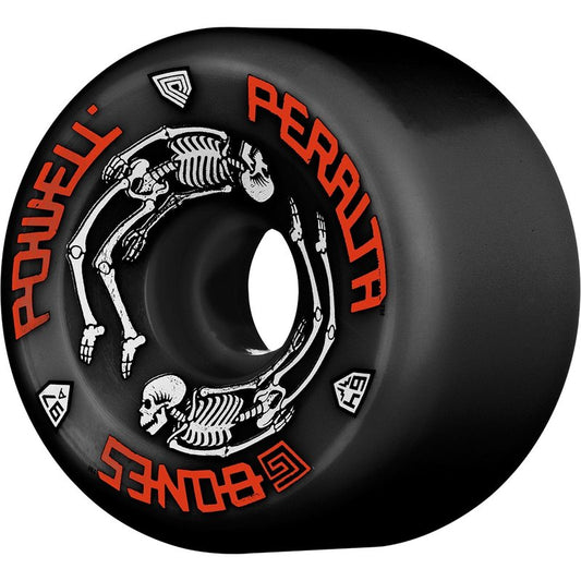 Powell Peralta G-Bones II Black Skateboard Wheels - 64mm 97a (Set of 4)