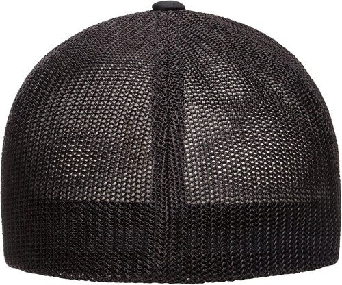 Flexfit 6511 Fitted Trucker Cap - Mid-Profile Design with Stretchable Mesh Panels | Bulk Pack Available
