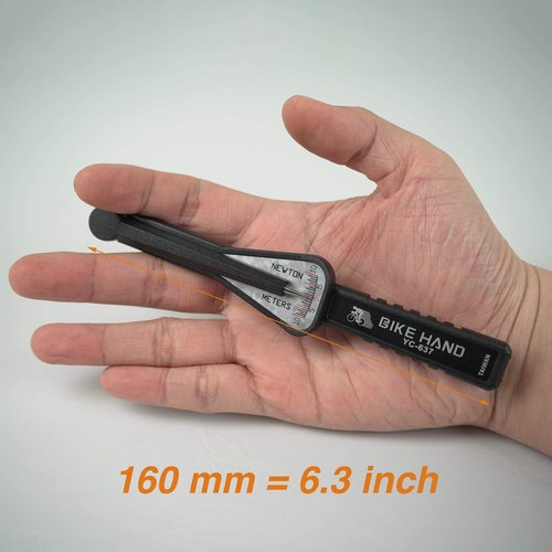 BikeHand Economical Bicycle Bike 1/4 Inch Driver - Torque Wrench Allen Key Tools Socket Set Kit 2-10Nm
