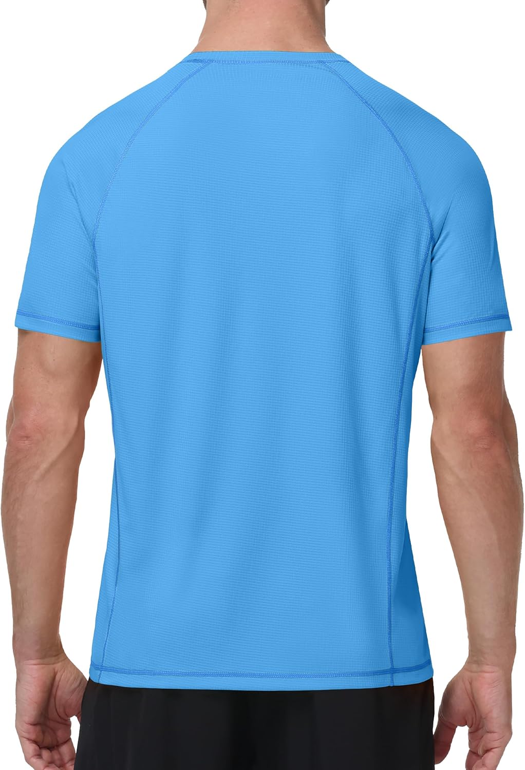 Roadbox Men's Swim Shirt - UPF 50+ Quick Dry Rash Guard for Beach & Surfing | UV Sun Protection