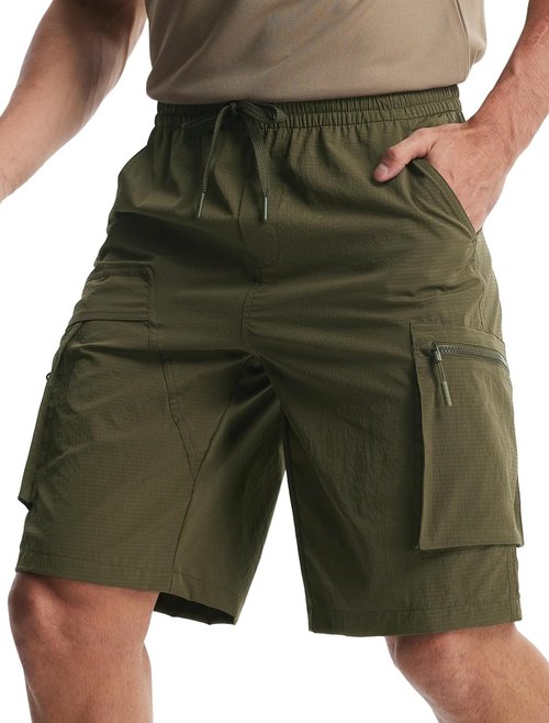 Libin Men's Cargo Hiking Shorts - Lightweight, Quick-Dry, Breathable for Outdoor Sports | Casual Comfort
