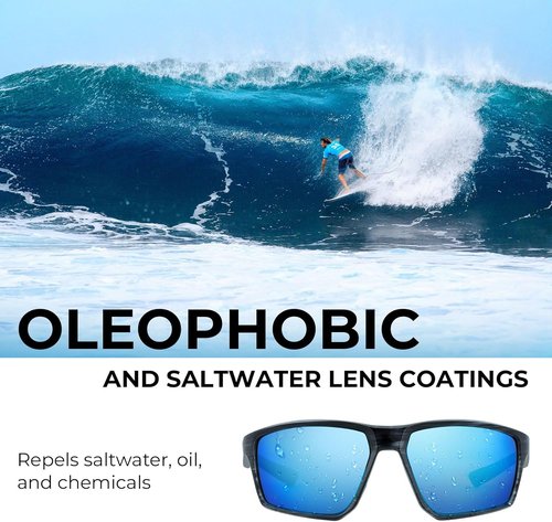 KastKing Osage Polarized Sunglasses - UV Protection for Men & Women | Ideal for Driving, Fishing, Cycling