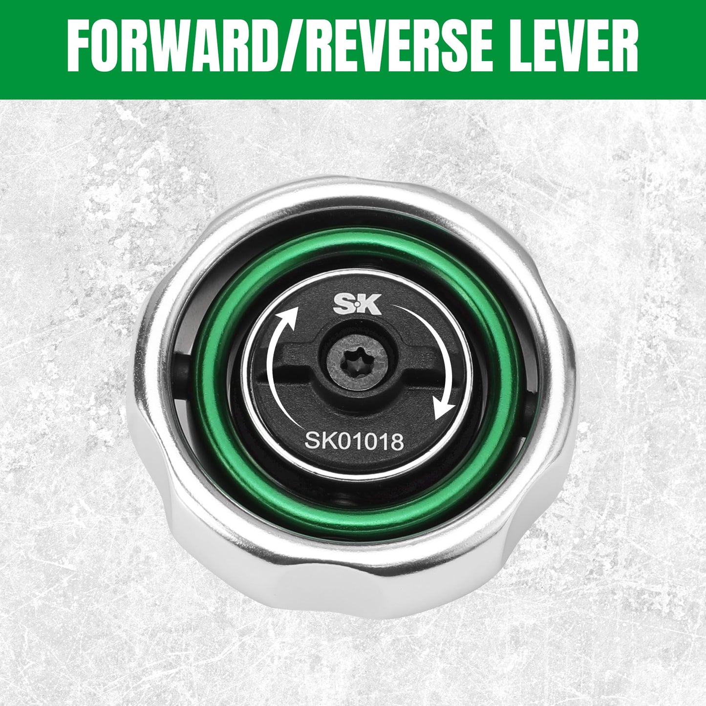 SK 1/4" Drive Gimbal Ratchet, 72 Tooth Gimbal Palm Ratchet, with Reversible Lever, Ideal for Tight Space