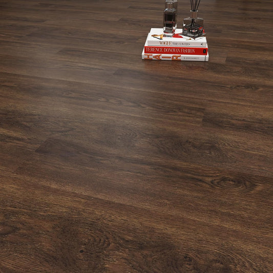 FLOREXP Vinyl Flooring - Wood Flooring Peel and Stick Floor Tiles Self Adhesive Floor Planks 2mm 36 Packs Waterproof for Kitchen Living Room Floor Planks (54Sq.Ft,IPA)