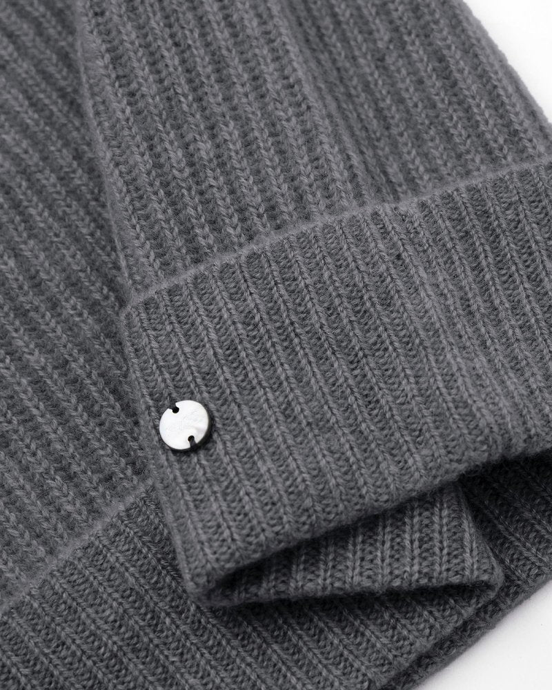 KVSS 100% Pure Cashmere Beanie for Women & Men Cuff Knit Winter Hat | Luxury from Inner Mongolia