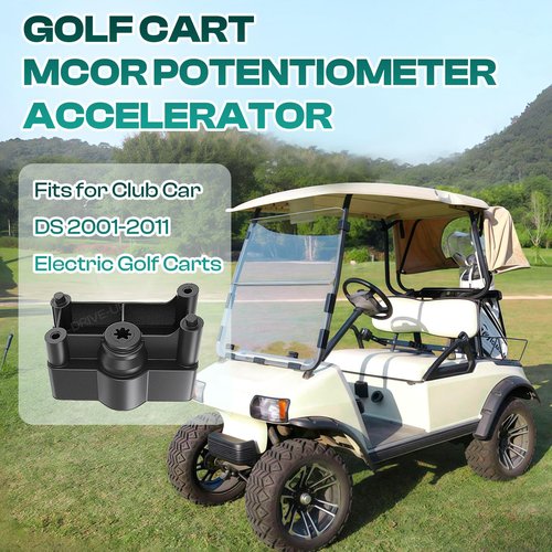 Drive-up Club Car DS MCOR Potentiometer Accelerator, Golf Cart MCOR Motor Controller for Club Car 2001-2011 Electric Golf Cart, Club Car Speed Controller OEM 1021011-01