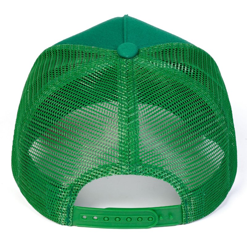 SPKTCHEN Immigrants Make America Great Embroidered Structured Mesh Baseball Cap Mexico Flag Adjustable Classic Mens Trucker Hat Green